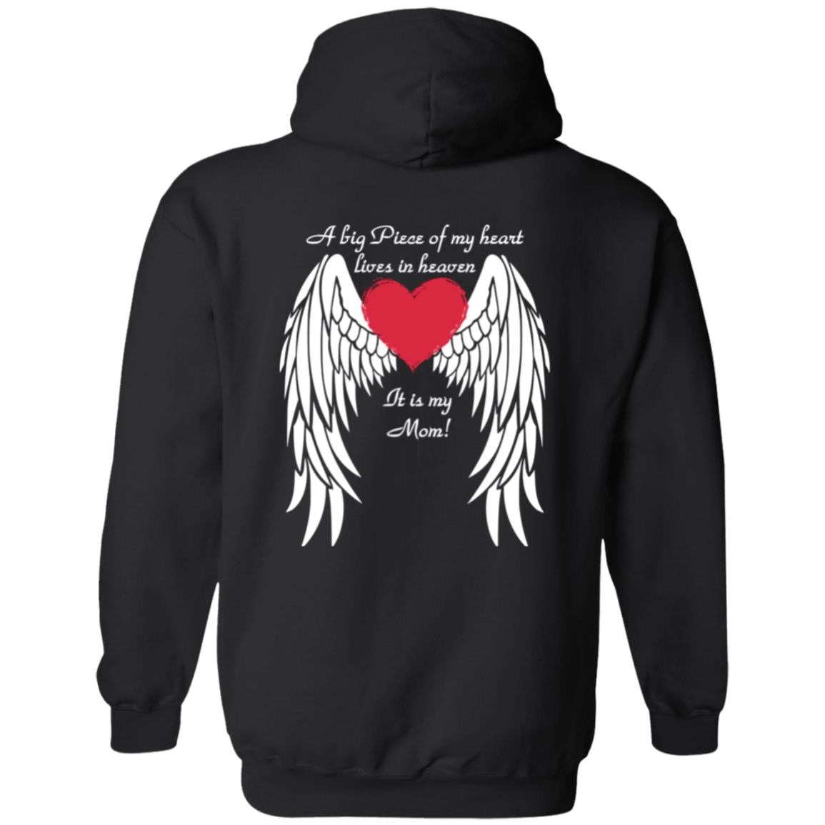 Full Zip-up Sweatshirt - " A big Piece of my heart"