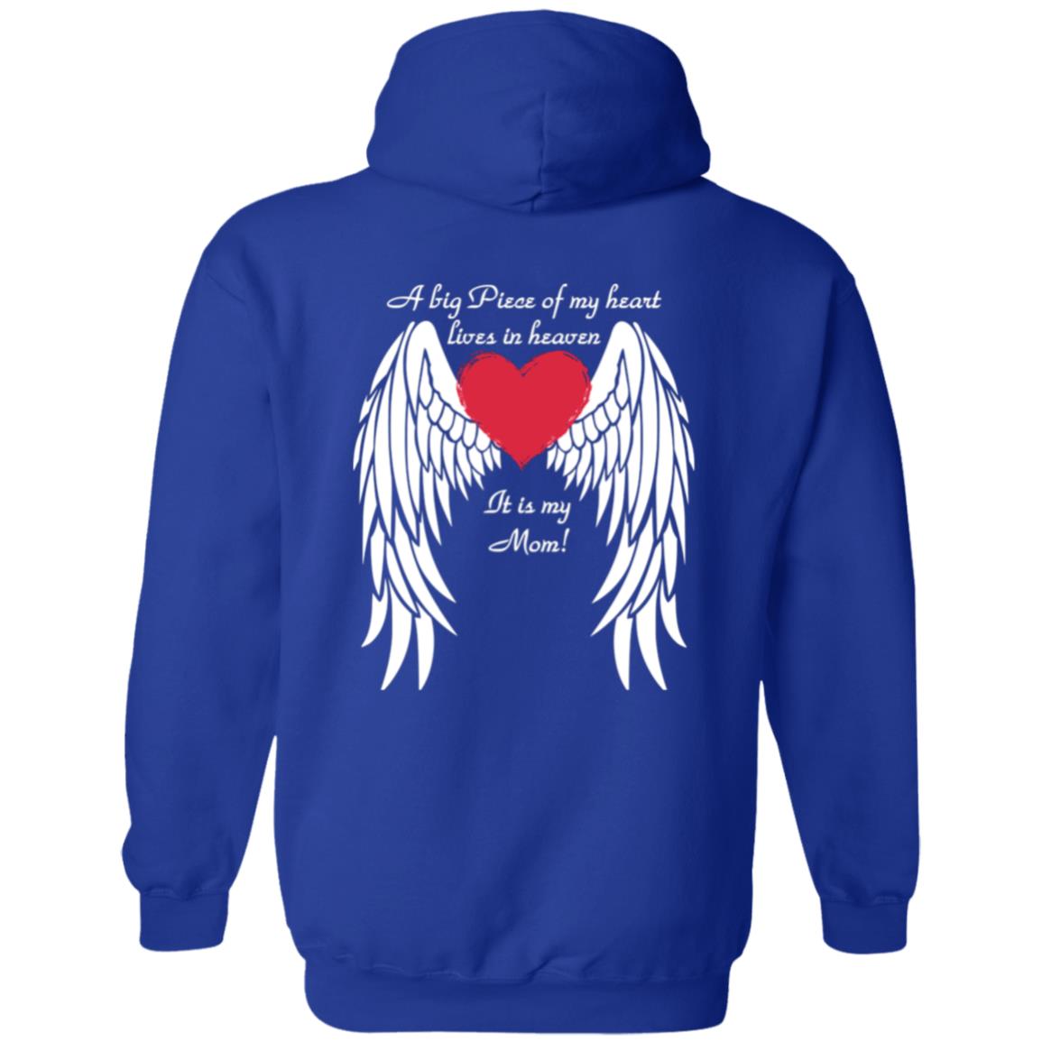 Full Zip-up Sweatshirt - " A big Piece of my heart"