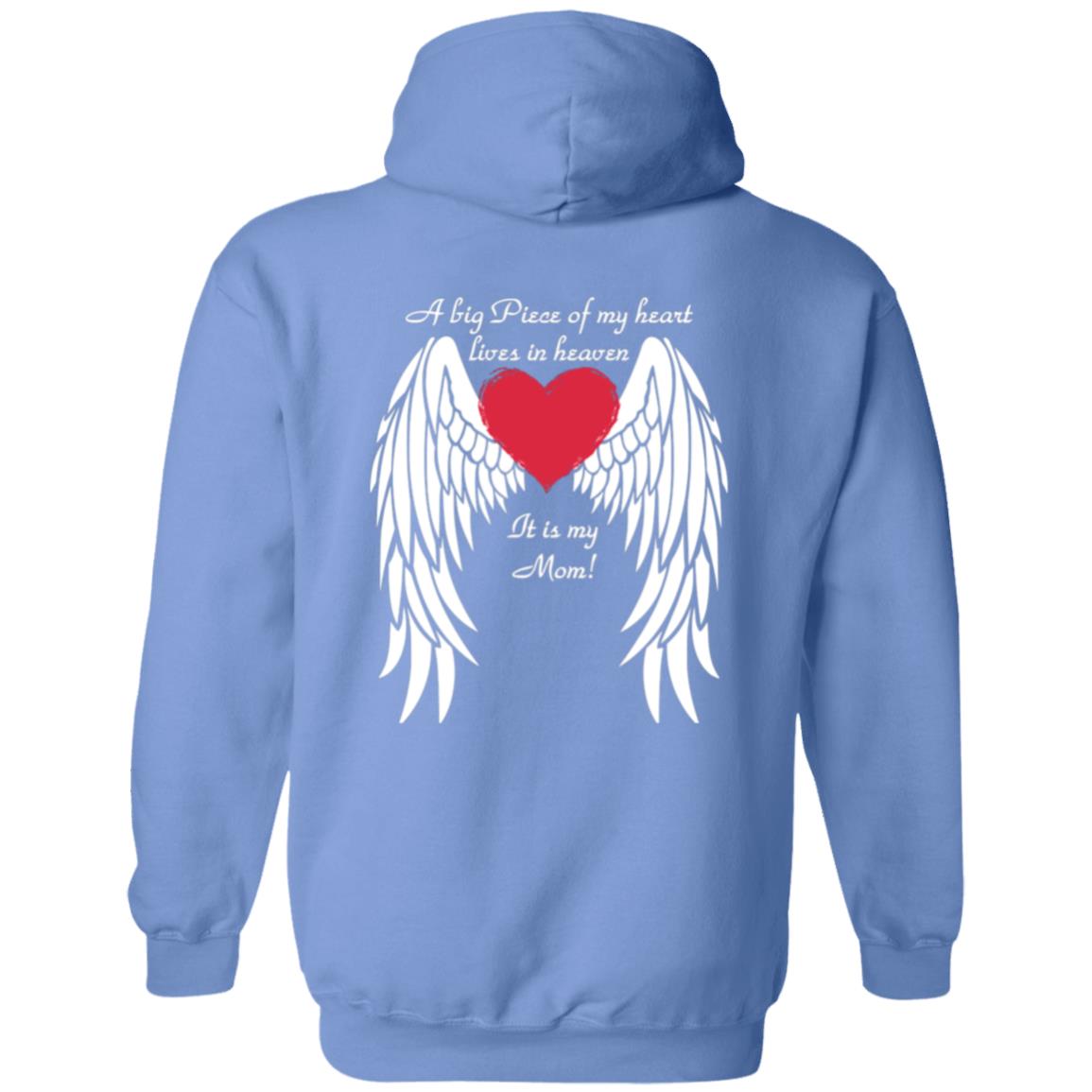 Full Zip-up Sweatshirt - " A big Piece of my heart"